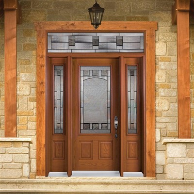 Modernas saliktās priekšējās durvis